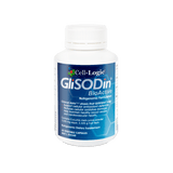 A Supplement container with the name GliSODin by Cell-Logic.
