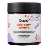 A Supplement container with the name Elderberry immune by I'm Nutrients.