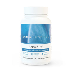A supplement container of HonoPure (30 Capsules) by EcoNugenics