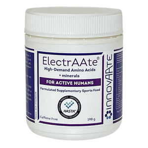 A Supplement container with the name ElectrAAte by InnovAAte.