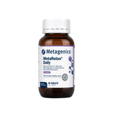 A Supplement container with the name MetaRelax Daily (60 Tabs) Metagenics