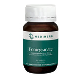 A Supplement container with the name Pomegranate by Mediherb.