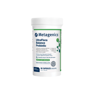 A supplement called Ultra Flora Balance Probiotic by Metagenics. 
