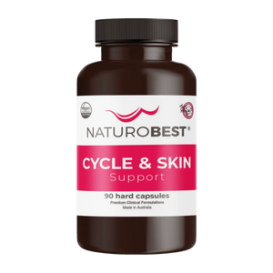 image of Naturobest cycle and skin support 90 capsules 
