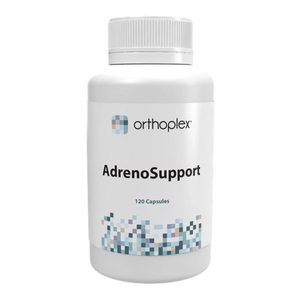 A Supplement container with the name AdreoSupport (120 caps) by Orthoplex 