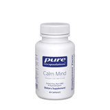 A Supplement container with the name Calm Mind by Pure Encapsulations.