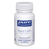 A Supplement container with the name Rapid Calm by Pure Encapsulations.
