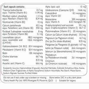 Supplement facts for my prenatal methyl 90c listing ingredients including Alpha Lipoic Acid, Beta carotene, Biotin, Calcium, Calcium citrate