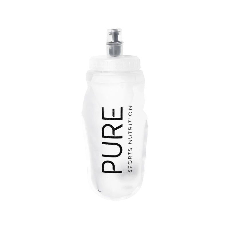 Pure Sports Nutrition 250ml Soft plastic bottle Clear.