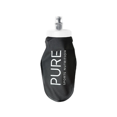 Pure Sports Nutrition 250ml Soft plastic bottle Black.