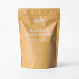 A Supplement pouch with the name Bone Broth Protein Powder  (Salted Caramel ) by Mitchell's Nutrition
