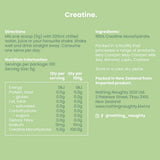 Ingredients: Creatine Monohydrate