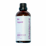 A supplement bottle with the name Liquid B6 by Therapure (MHFR)