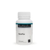 A Supplement container with the name KavaPlex by BioMedica