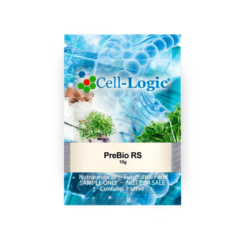 A 5 x 10g Supplement sachet with the name PreBio RS by Integra Butritionals.