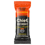 A Supplement bar with the name Chief Beef Brisket (Cheezeburger) by Chief Nutrition