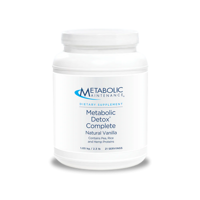 Inage of Matabolic Detox Complete vanilla powder by Pure Encapsulations, 1.05 kgs, 21 serveings