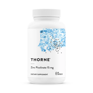 A supplement called Zinc Picolinate (15mg) by Thorne.