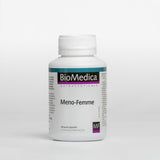 A Supplement container with the name Meno-Femme by BioMedica.