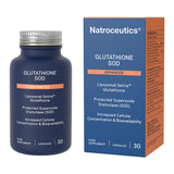 Image of glutathione sod advanced liposomal setra glutathione protected superoxide dismutase (SOD) Increased cellular concentration and bioavailablility 