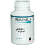 A Supplement container with the name Lactation Complex by BioMedica.