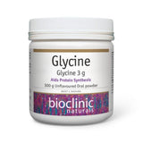 A Supplement container with the name Glycine Unflavoured by Bioclinic