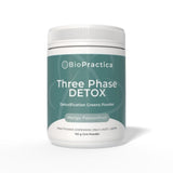 A Supplement container with the name Three Phase Detox by Bio-Practica