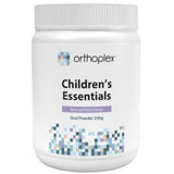 A Supplement container with the name Children's Essentials by Orthoplex.