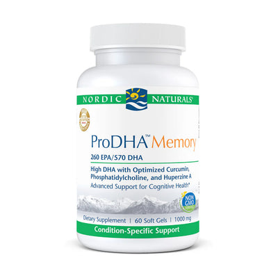 A supplement called ProDHA Memory by Nordic Naturals