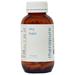 Image of my hair supplement by therapure 120 capsules 