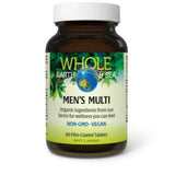 A Supplement container with the name Men's Multi by Whole Earth & Sea