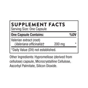 Ingredients: Valerian Extract 