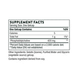 A supplement called Phospatidylcholine.