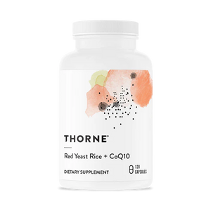 A supplement called Red Yeast Rice + CoQ10 by Thorne.