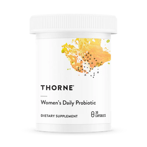A supplement called Women's daily Probiotic by Thorne.
