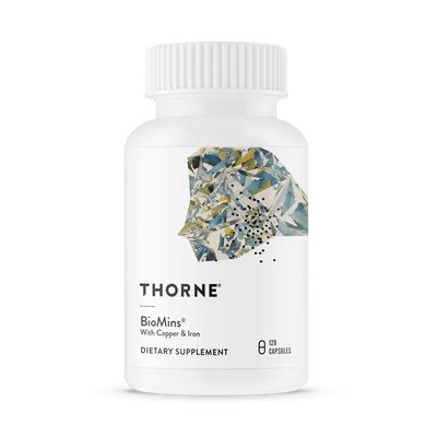 A supplement called Biomins with Copper and Iron by Thorne