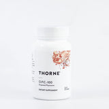 A Supplement container with the name O.P.C.-100  Grapeseed Phytosome by THorne.