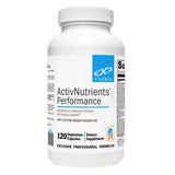 A supplement bottle with the name ActivNutrients Performance