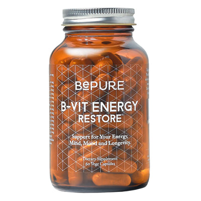 An image of a supplement called B-Vit Energ Restore