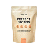 An image of a brown paper bag with the name Perfect Protein refill