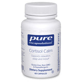 An image of a supplement bottle with the name Cortisol Calm by Pure Encapsulation