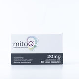 An image of a supplement called Mitoq 20mg